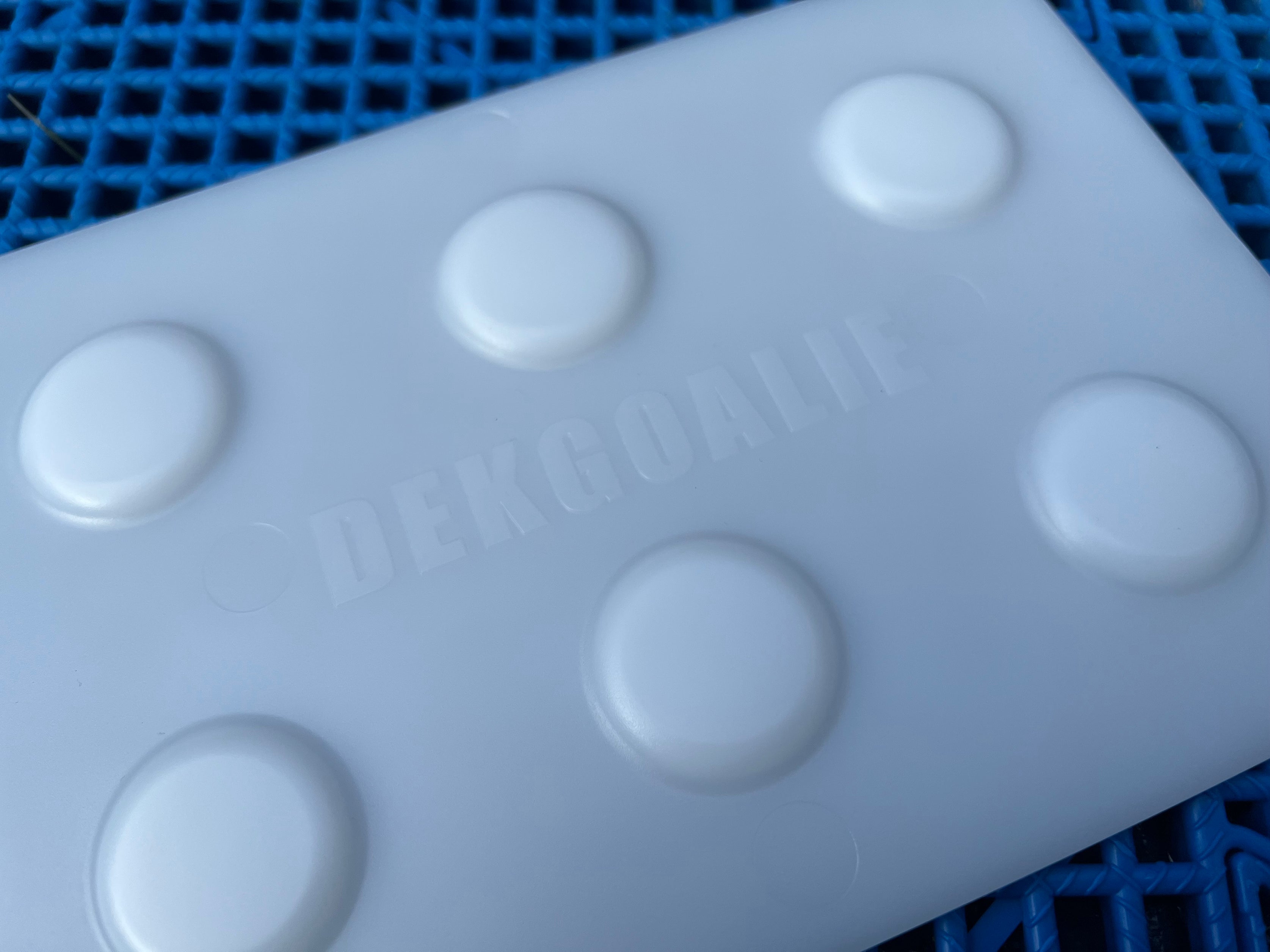 DekGoalie PRO Sliders Large Goalie sliders for ball hockey goalies